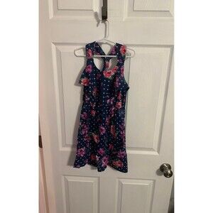 Pink & Violet Dress. Size M 7/8.